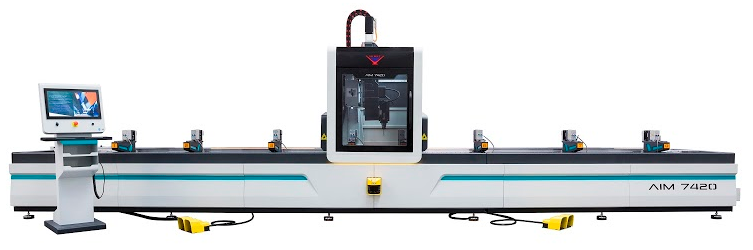 Nuevo centro de Mecanizado de Perfiles CNC de 4 ejes de YILMAZ